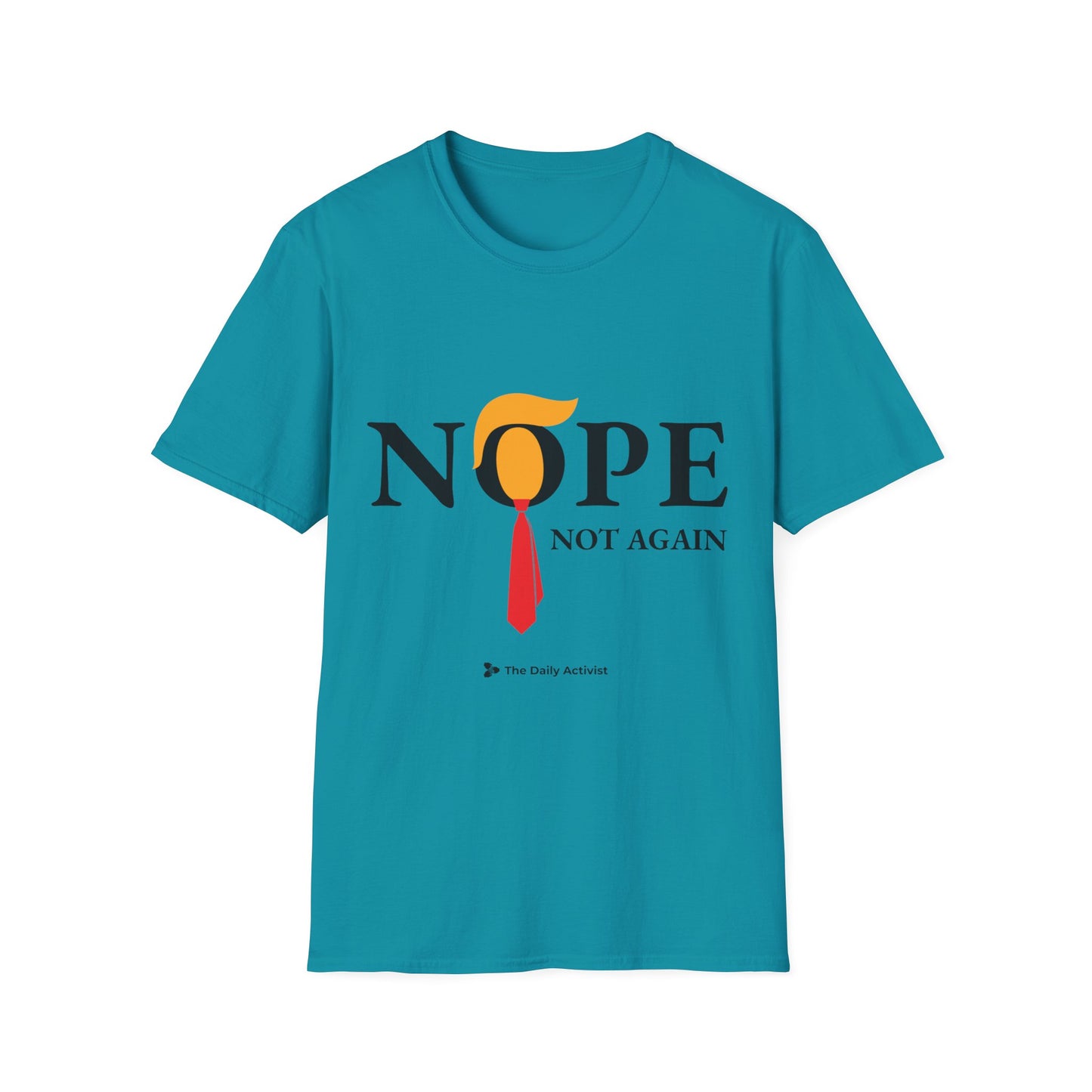 NOPE Not Again Unisex Softstyle T-Shirt